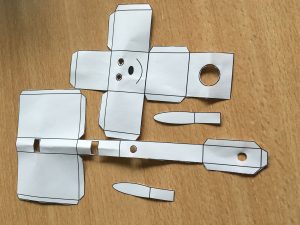 Découper le gabarit