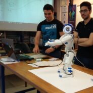 Médiation scientifique au collège Kerallan avec Nao le Robot