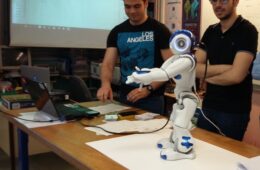 Médiation scientifique au collège Kerallan avec Nao le Robot
